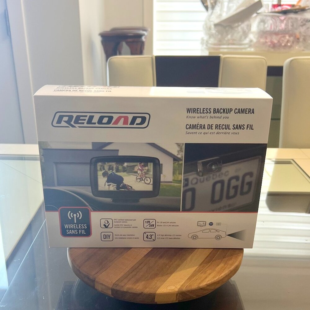 Brand New In-The-Box Automotive Wireless Back-Up Camera!